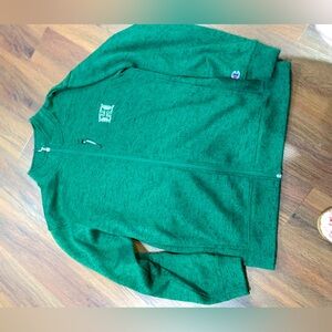 Hawaii rainbow warriors green tri zip men’s M casual sports classic active fall